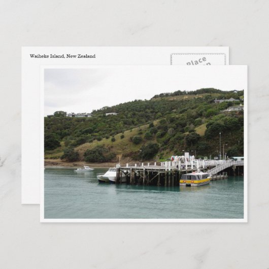 kwijtschelding pier briefkaart (Voorkant / Achterkant)