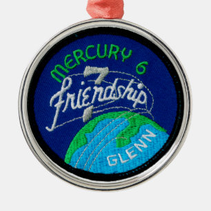 Kwik 6: Friendship 7 - John Glenn Metalen Ornament