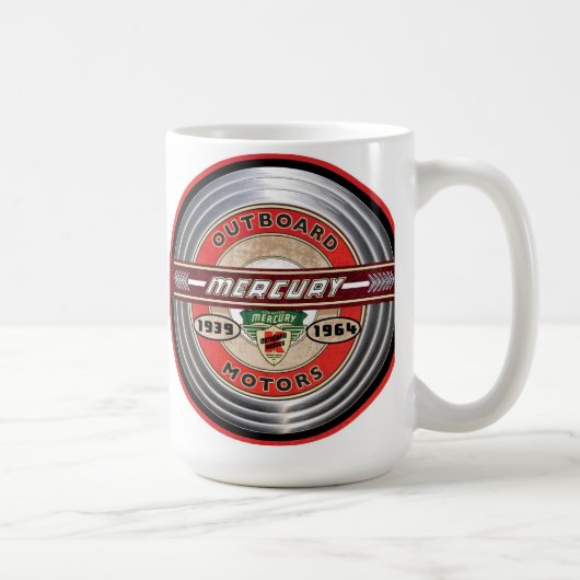  kwik buitenboordmotoren teken koffiemok (Rechts)