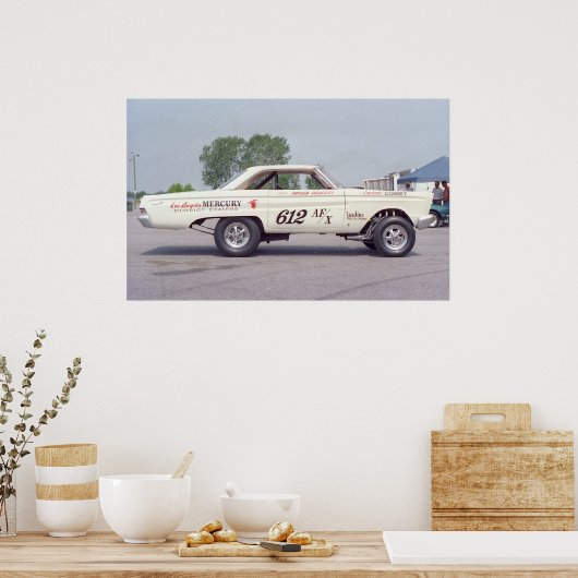 Kwik Comet A F/X - slepen Poster (Keuken)