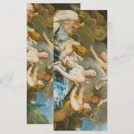 Kwik dat de baby Baccus aan de nimfen toevertrouwt Menu (Voorkant / Achterkant)