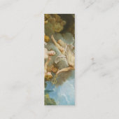 Kwik dat de baby Baccus aan de nimfen toevertrouwt Mini Visitekaartje (Achterkant)