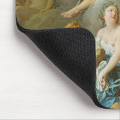 Kwik dat de baby Baccus aan de nimfen toevertrouwt Muismat (Hoek)