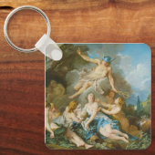Kwik dat de baby Baccus aan de nimfen toevertrouwt Sleutelhanger (Voorkant)