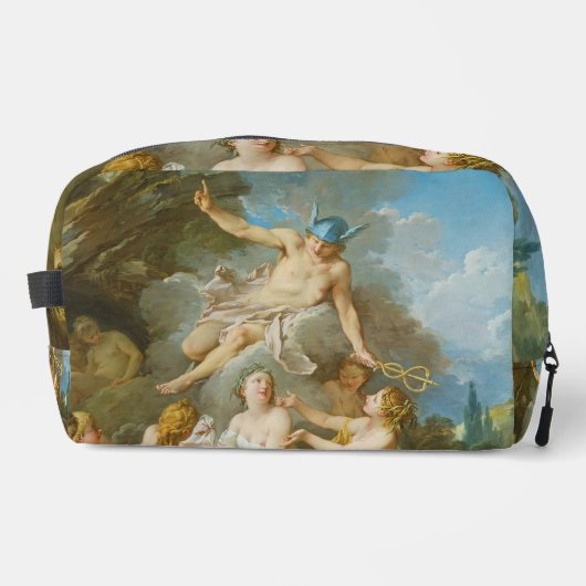 Kwik dat de baby Baccus aan de nimfen toevertrouwt Toilettasje (Voorkant)