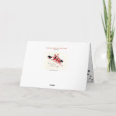 KWIK DOOR DE SNEEUW Chow kunstkaarten Kaart (Achterkant)