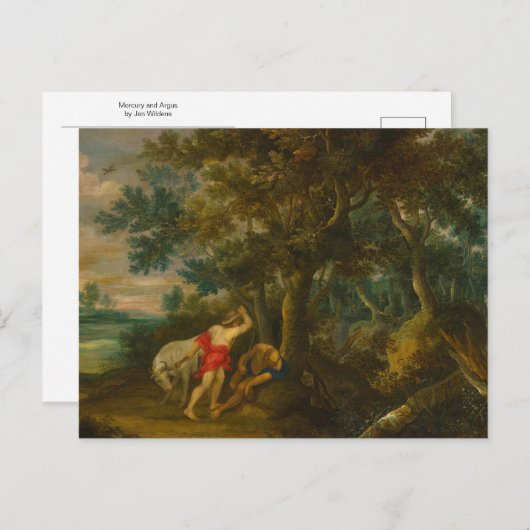 Kwik en Argus door Jan Wildens Briefkaart (Voorkant / Achterkant)