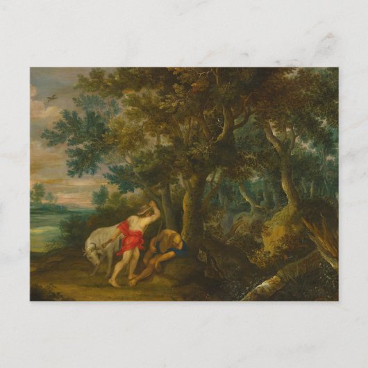 Kwik en Argus door Jan Wildens Briefkaart (Voorkant)