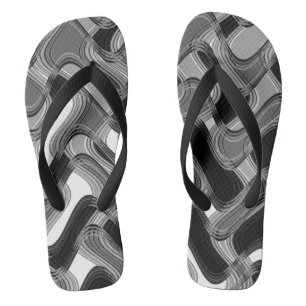Kwik en verhandelbare Teenslippers door artiest C.