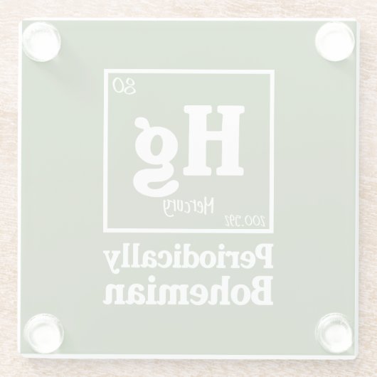 Kwik Glazen Onderzetter (Achterkant)