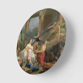 Kwik, Herse en Aglauros, 1763 (olie op doek) Ronde Klok (Hoek)