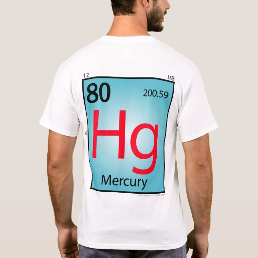 Kwik (Hg) Element T-Shirt (Achterkant)