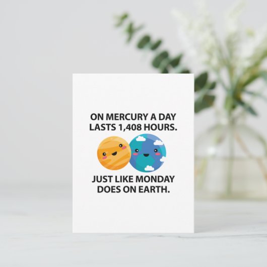 Kwik maandag briefkaart (Staand voorkant)