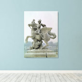 Kwik op Pegasus 1701-02 Canvas Afdruk (Insitu (Houten vloer))