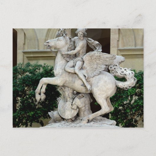 Kwik op Pegasus Briefkaart (Voorkant)