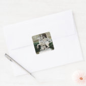 Kwik op Pegasus Vierkante Sticker (Envelop)