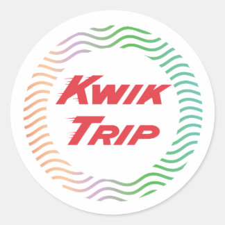 Kwik-reis Ronde Sticker
