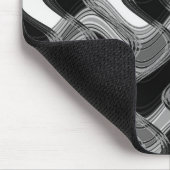 Kwik & Sable Mousepad door Artist C.L. Bruin Muismat (Hoek)