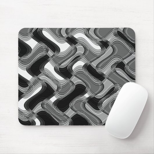 Kwik & Sable Mousepad door Artist C.L. Bruin Muismat (Met muis)