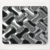 Kwik & Sable Mousepad door Artist C.L. Bruin Muismat (Voorkant)