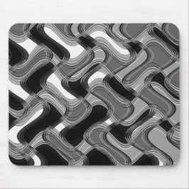 Kwik & Sable Mousepad door Artist C.L. Bruin Muismat