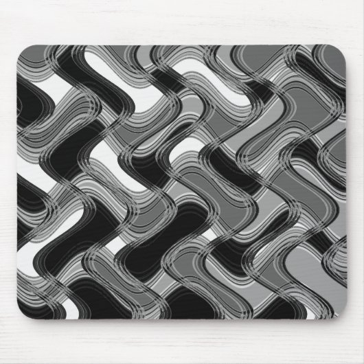 Kwik & Sable Mousepad door Artist C.L. Bruin Muismat (Voorkant)