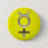 Kwik-symbool Ronde Button 5,7 Cm (Voorkant)