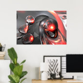 Kwik Toenemend Abstract Poster (Thuiskantoor)