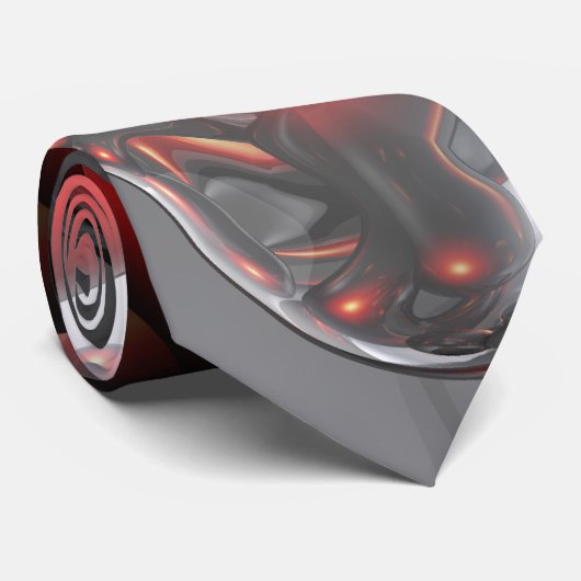 Kwik Toenemend Abstract Stropdas (Opgerold)