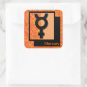 Kwik Vierkante Sticker (Tas)