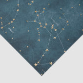 Kwikblauwe sterrenkaart stroomgebied tissuepapier (Detail)