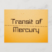 Kwikdoorvoer van de zon briefkaart (Voorkant)