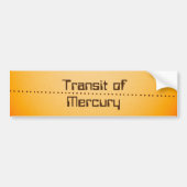 Kwikdoorvoer van de zon bumpersticker (Voorkant)