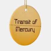 Kwikdoorvoer van de zon keramisch ornament (Rechts)