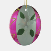  kwikgordel voor kerstmis van glas Mistletoe Keramisch Ornament (Rechts)