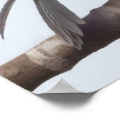 kwikstaartvogel poster (Hoek)