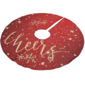 Kwinkelen - Kerstkaas - Rood Kerstboom Rok (Gekanteld)