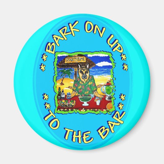 KWIS OP NAAR DE BAR MAGNEET (Voorkant)