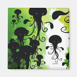 Kwubos magneet Spooky Jellyfish Squid