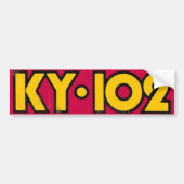 KY102 Old School Bumpersticker-70's 80's Bumpersticker (Voorkant)