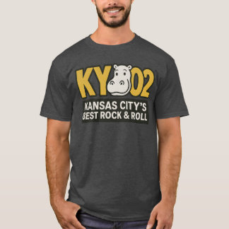 KY 102 Kansas City Rock Radio Vintage T-shirt