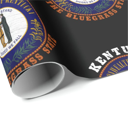 KY BLUEGRASS STAATSVLAG CADEAUPAPIER (Rol Hoek)