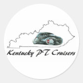 kY PT Cruisers sticker (Voorkant)