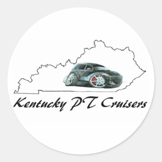 kY PT Cruisers sticker (Voorkant)