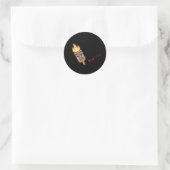 Kyaa Yaar Ronde Sticker (Tas)