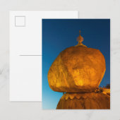 Kyaiktiyo Pagoda Briefkaart (Voorkant / Achterkant)
