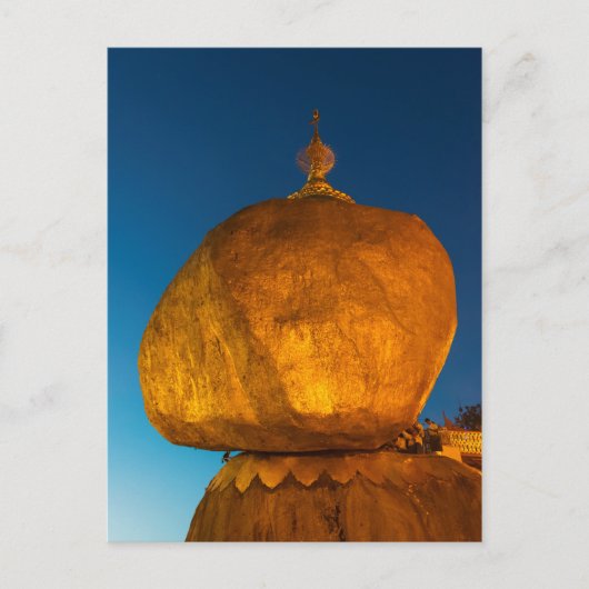 Kyaiktiyo Pagoda Briefkaart (Voorkant)