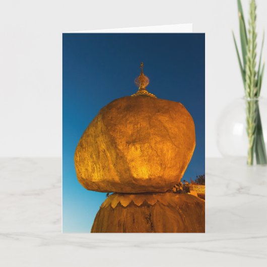 Kyaiktiyo Pagoda Kaart (Voorkant)