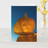 Kyaiktiyo Pagoda Kaart (Gele Bloem)