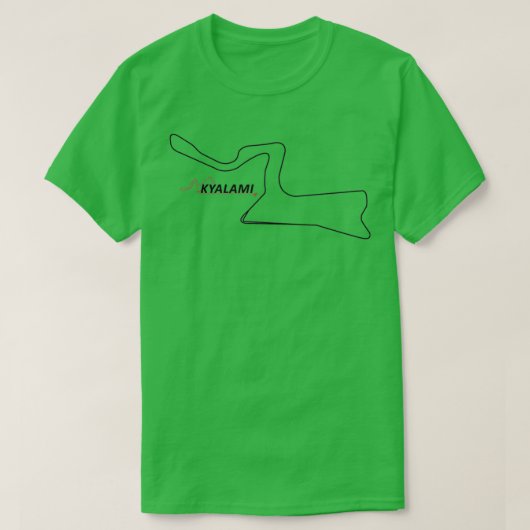 Kyalami Racetrack T-shirt (Design voorkant)